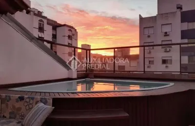 Cobertura com 2 quartos à venda na rua ferreira viana, 763, petrópolis, porto alegre, 172 m2 por r$ 1.100.000