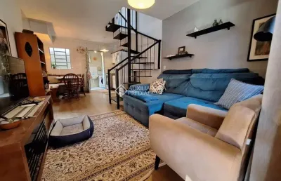 Casa em condomínio fechado com 3 quartos à venda na avenida otto niemeyer, 2417, camaquã, porto alegre, 94 m2 por r$ 370.000