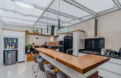 Casa em condomínio fechado com 4 quartos à venda na rua doutor mário totta, 382, tristeza, porto alegre, 190 m2 por r$ 1.390.000