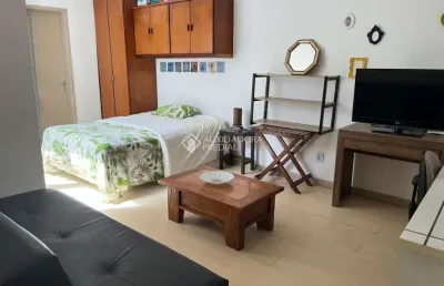 Apartamento com 1 quarto à venda na rua felipe de oliveira, 92, petrópolis, porto alegre, 32 m2 por r$ 200.000