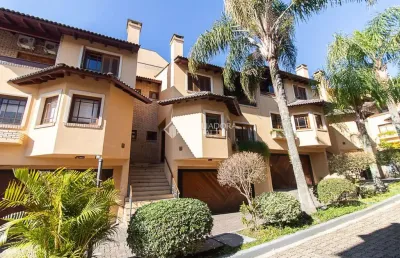 Casa em condomínio fechado com 3 quartos à venda na rua landel de moura, 999, tristeza, porto alegre, 235 m2 por r$ 1.390.000
