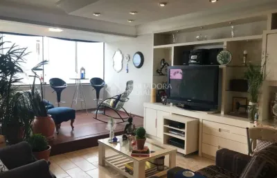 Apartamento com 3 quartos à venda na avenida jacuí, 450, cristal, porto alegre, 131 m2 por r$ 1.500.000