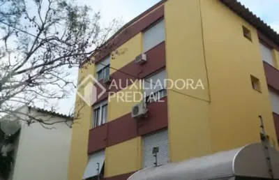 Apartamento com 1 quarto à venda na rua ângelo crivellaro, 680, jardim do salso, porto alegre, 42 m2 por r$ 130.000
