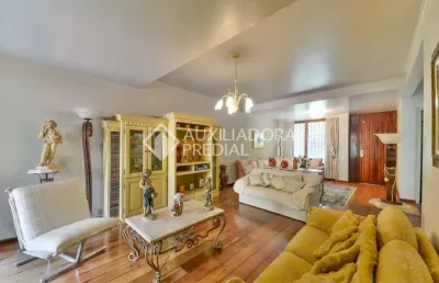 Casa em condomínio fechado com 4 quartos à venda na rua veador porto, 335, santana, porto alegre, 290 m2 por r$ 990.000
