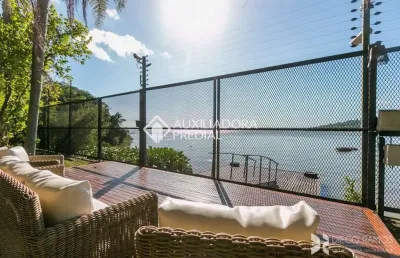 Casa em condomínio fechado com 3 quartos à venda na avenida coronel marcos, 1645, pedra redonda, porto alegre, 470 m2 por r$ 5.950.000