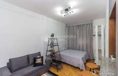 Apartamento com 1 quarto à venda na avenida joão pessoa, 1203, farroupilha, porto alegre, 25 m2 por r$ 165.000