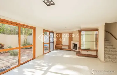 Casa em condomínio fechado com 4 quartos à venda na travessa pedra redonda, 142, ipanema, porto alegre, 334 m2 por r$ 1.100.000