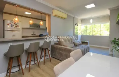 Apartamento com 3 quartos à venda na rua costa lima, 790, nonoai, porto alegre, 80 m2 por r$ 550.000