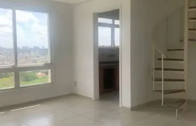 Cobertura com 2 quartos à venda na rua humberto de campos, 681, partenon, porto alegre, 111 m2 por r$ 450.000