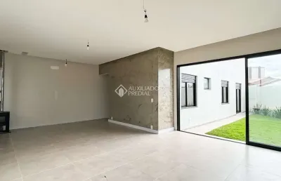 Casa em condomínio fechado com 3 quartos à venda na avenida arroio feijó, 2618, rubem berta, porto alegre, 137 m2 por r$ 749.900
