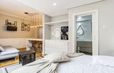 Apartamento com 1 quarto à venda na rua general andrade neves, 150, centro histórico, porto alegre, 33 m2 por r$ 420.000