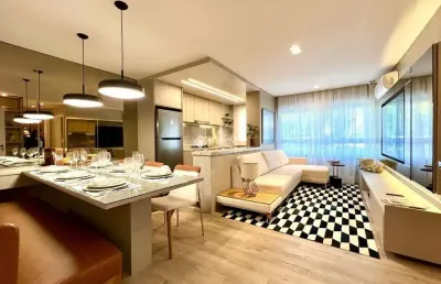 Apartamento com 2 quartos à venda na rua tenente ary tarrago, 2575, jardim itu sabará, porto alegre, 52 m2 por r$ 365.000