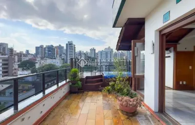 Cobertura com 3 quartos à venda na avenida lageado, 451, petrópolis, porto alegre, 216 m2 por r$ 1.490.000
