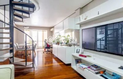 Cobertura com 2 quartos à venda na rua demétrio ribeiro, 1012, centro histórico, porto alegre, 108 m2 por r$ 600.000