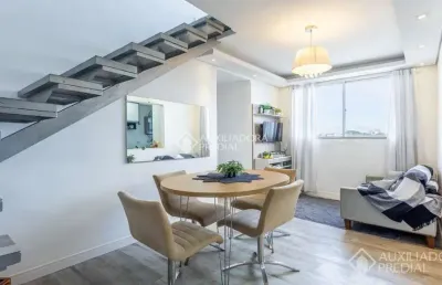 Cobertura com 3 quartos à venda na rua engenheiro sadi castro, 891, sarandi, porto alegre, 95 m2 por r$ 450.000