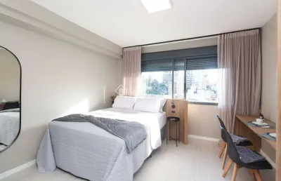 Loft com 1 quarto para alugar na rua casemiro de abreu, 576, bela vista, porto alegre, 25 m2 por r$ 4.100