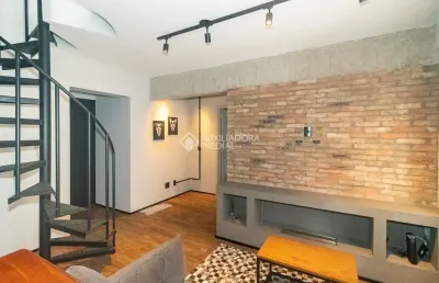 Apartamento com 1 quarto para alugar na rua doutor barros cassal, 765, bom fim, porto alegre, 72 m2 por r$ 3.400