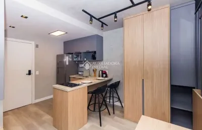 Apartamento com 1 quarto para alugar na avenida joão pessoa, 731, farroupilha, porto alegre, 25 m2 por r$ 2.500