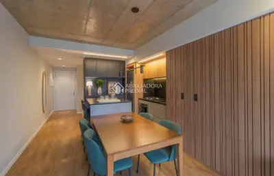 Apartamento com 1 quarto para alugar na avenida ferdinand kisslinger, 555, jardim europa, porto alegre, 82 m2 por r$ 7.500