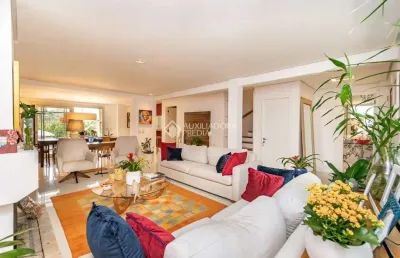 Casa em condomínio fechado com 3 quartos para alugar na rua joão caetano, 707, três figueiras, porto alegre, 324 m2 por r$ 22.000