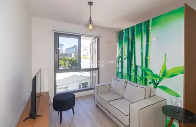 Apartamento com 1 quarto para alugar na rua general lima e silva, 570, centro histórico, porto alegre, 47 m2 por r$ 2.950