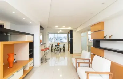 Apartamento com 3 quartos para alugar na rua isidoro tressi, 122, jardim botânico, porto alegre, 109 m2 por r$ 3.100