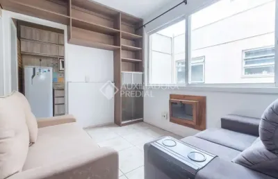 Apartamento com 1 quarto para alugar na rua mucio teixeira, 90, menino deus, porto alegre, 28 m2 por r$ 1.300