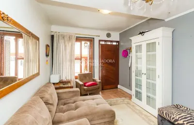 Casa em condomínio fechado com 3 quartos para alugar na avenida karl iwers, 252, jardim itu sabará, porto alegre, 125 m2 por r$ 4.500