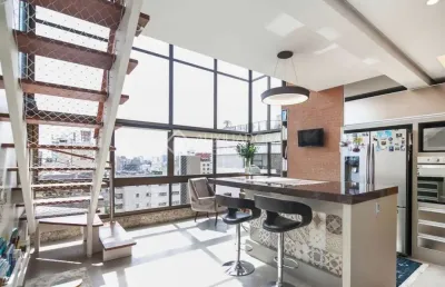 Apartamento com 2 quartos para alugar na rua artur rocha, 708, auxiliadora, porto alegre, 155 m2 por r$ 14.000