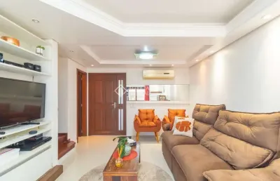 Casa em condomínio fechado com 4 quartos para alugar na avenida imperial, 30, ipanema, porto alegre, 205 m2 por r$ 4.500