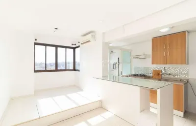 Apartamento com 2 quartos para alugar na rua lopo gonçalves, 455, cidade baixa, porto alegre, 62 m2 por r$ 3.000