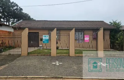 Casa para venda em ponta grossa, cará-cará, 2 dormitórios, 1 banheiro, 3 vagas