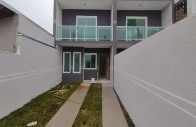 Casa com 3 quartos à venda na rua aurora tedesco dos santos, 85, cidade industrial, curitiba, 74 m2 por r$ 375.000