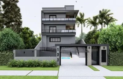 Apartamento com 2 quartos à venda na rua miguel bertolino pizatto, 1480, iguaçu, araucária, 107 m2 por r$ 650.000