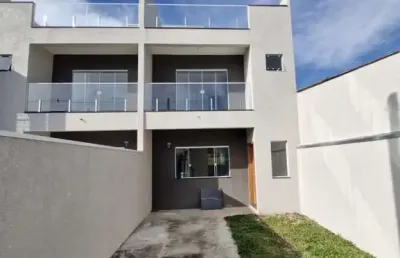 Casa com 3 quartos à venda na rua presbítero waldemiro miguel cidral, 321, sítio cercado, curitiba, 119 m2 por r$ 600.000