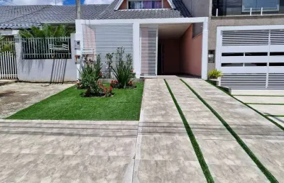 Casa com 3 quartos à venda na rua maria luzardi bertoldi, 1135, campo de santana, curitiba, 75 m2 por r$ 350.000