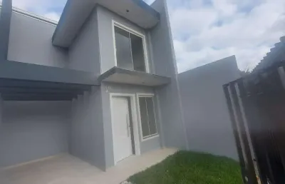 Casa com 2 quartos à venda na rua josé batista dos santos, 1530, cidade industrial, curitiba por r$ 450.000