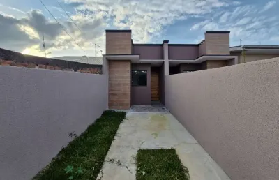 Casa com 2 quartos à venda na rua:darcy do rocio fortunato de lima-liminha, 54, campo de santana, curitiba, 42 m2 por r$ 260.000