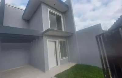Casa com 2 quartos à venda na rua josé batista dos santos, 1530, cidade industrial, curitiba por r$ 505.000
