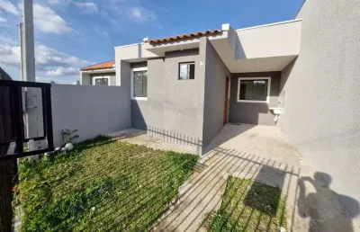 Casa com 2 quartos à venda na rua general luiz carlos pereira tourinho, 1591, campo de santana, curitiba por r$ 210.000