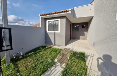 Casa com 2 quartos à venda na rua general luiz carlos pereira tourinho, 1591, campo de santana, curitiba por r$ 220.000