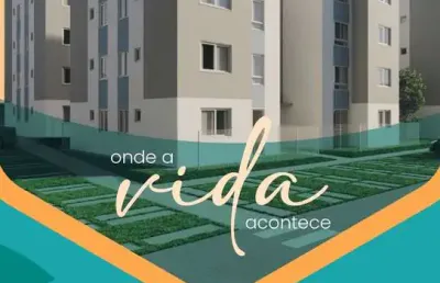 Apartamento com 2 quartos à venda na rua jacarandá, 82, eucaliptos, fazenda rio grande, 35 m2 por r$ 243.000