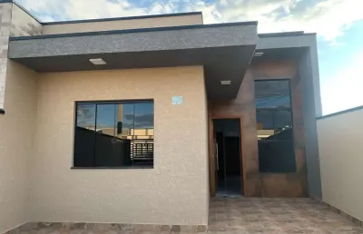 Casa com 3 quartos à venda na rua santiago, 404, nações, fazenda rio grande, 60 m2 por r$ 450.000