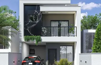 Casa em condomínio fechado com 3 quartos à venda na rua melro, 284, gralha azul, fazenda rio grande por r$ 850.000