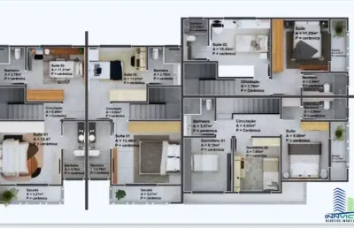 Casa com 2 quartos à venda na Rua Onélia Teresinha Bolsoni, Forquilhas, São José