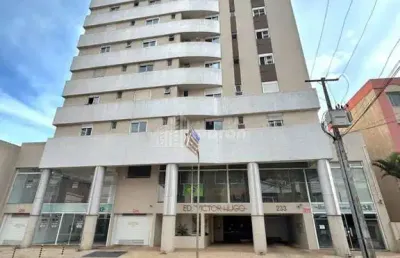 Apartamento á venda no centro - edifício victor hugo