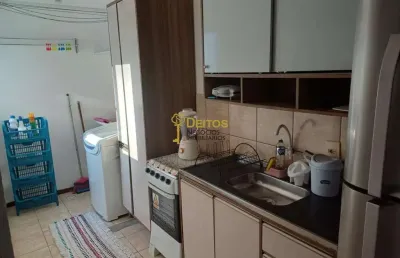 Apartamento mobiliado com 53m² à venda no bairro cordeiros.