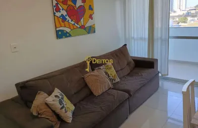 Apartamento mobiliado com 57m² para alugar no bairro cordeiros.