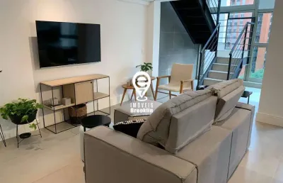 Cobertura duplex de 85m para locação no jardim paulista