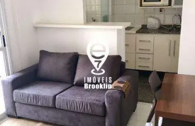 Flat para aluguel, 1 quarto, 1 vaga, vila nova conceição - são paulo/sp
